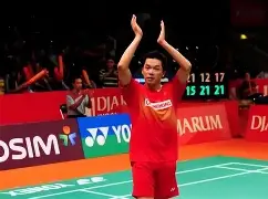 韩国羽毛球队横扫法国羽毛球队，陶菲克高光表现