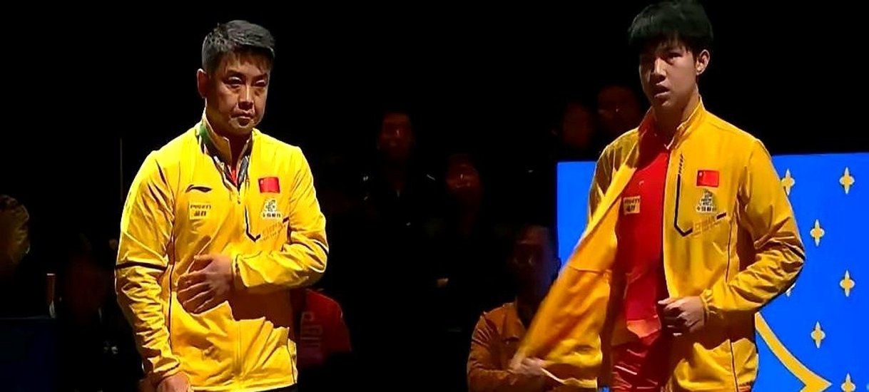 英国乒乓球队碾压日本乒乓球队，张本智和统治全场